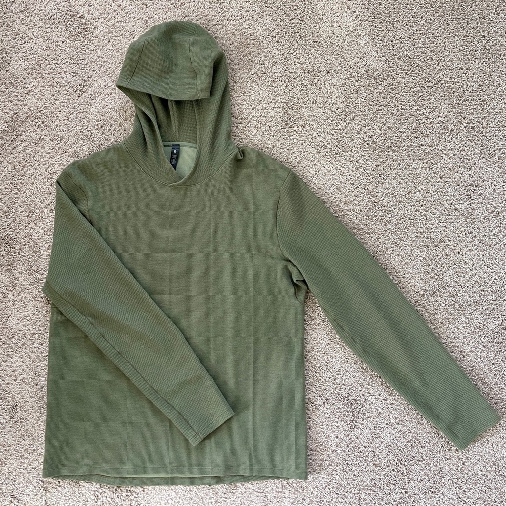 lululemon athletica Sage Green Men's overhead Hoodie